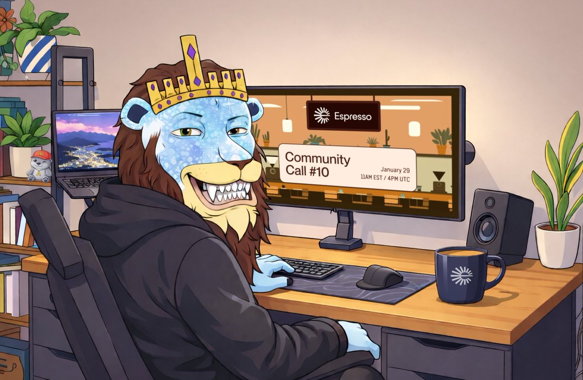 gEspresso Friday frens ☕️ 

Mark your calendars, long awaited <a href="/EspressoSys/">Espresso ☕️</a> Community Call #10 happening next Thursday

Tune in to find out more about what was happening behind the scenes and all the latest news with some cooking updates

I bet we also going to get some alpha on