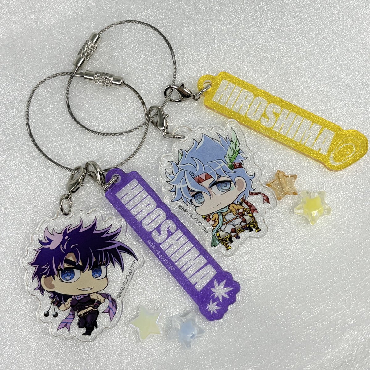 ◤グッズ紹介◢ 広島会場限定の「ワイヤーキーホルダー」が登場中ッ