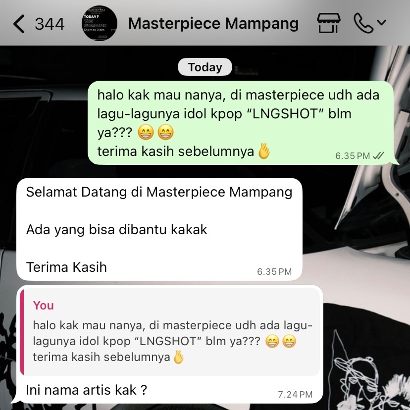 lng! day 11 lngshot jadi idol 😊😌