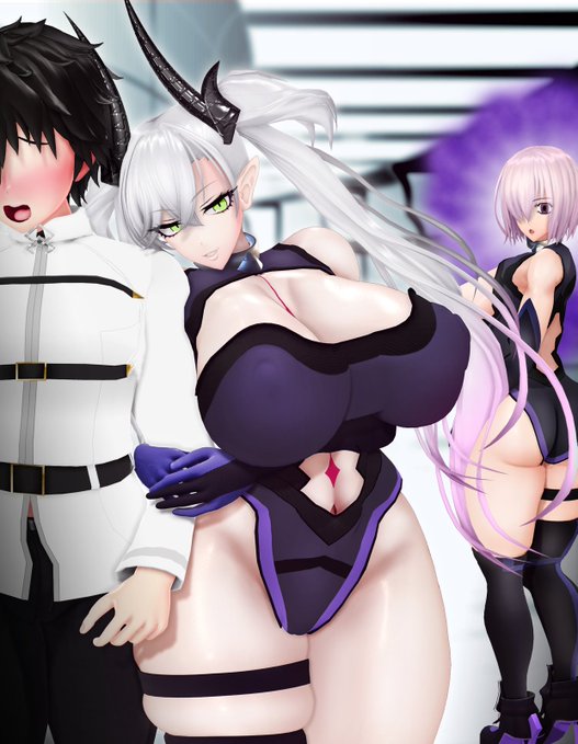 お題:リリスがマシュを煽っているシチュお願いします

「ね~、マスター?アテシがファーストサーヴァントでもいいんじゃない?」
「え~?いやー、どうかなぁ」

「…………ねぇ?キリエライト?」 