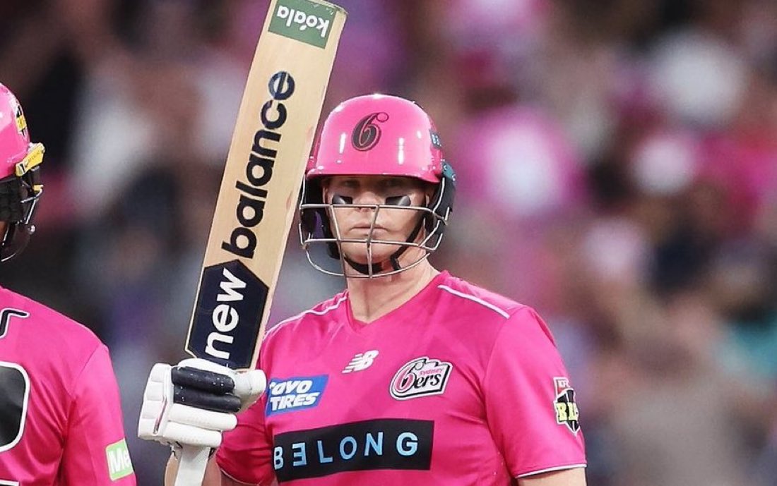 mufaddal_vohra's tweet image. Steven Smith has scored 855 runs at an average of 77.72 with 171 Strike Rate Rate and 4 hundreds in the BBL since 2023. 🤯