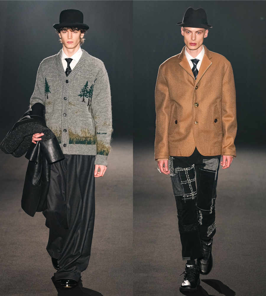 fashionpressnet's tweet photo. ジュンヤ ワタナベ マン(JUNYA WATANABE MAN) 2026-27秋冬コレクション - https://t.co/QRZ2E5HsDG https://t.co/UVNUXmKZ8e
