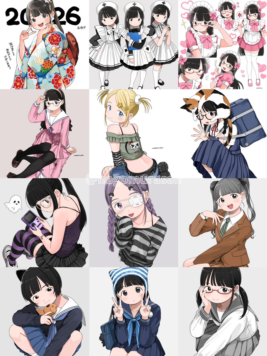 入りきらなかった!

#今月描いた絵を晒そう 