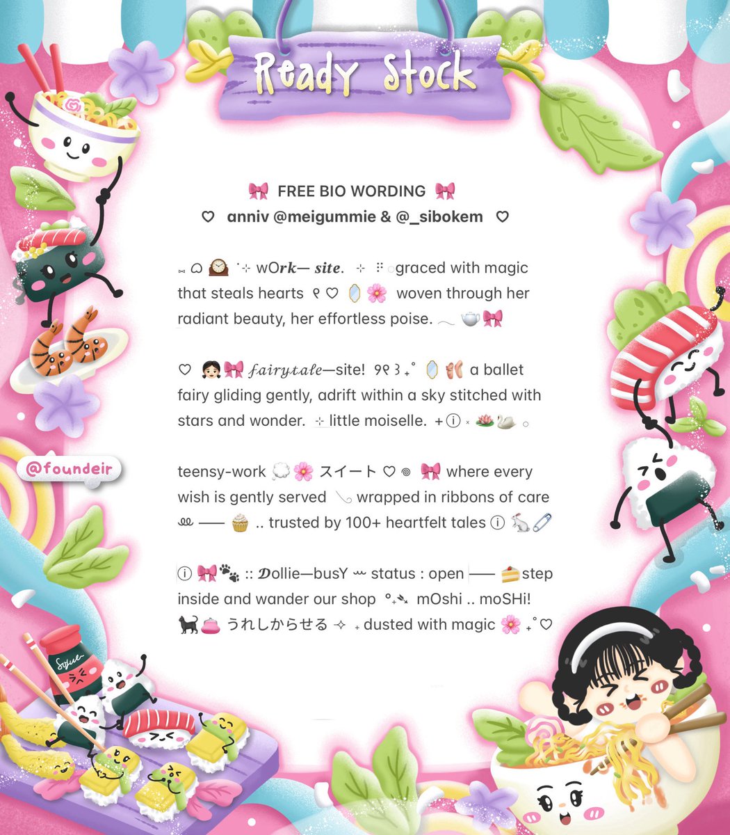 ofKathie's tweet image. ˚₊ ♡  help retweet?  tysm! ֯  ⊹ 💕🥛

ꕀ  🎀  𖦹   |   haloo akak! 🫧🚌 dalam rangka 1st anniversary  𖠗  ꒰ @meigummie &amp;amp; @_sibokem ꒱  യ   . . kakak ini bagi bagi free wording nih! 🥣🐣 yuk cek rulesnya dibawah ini. 🍀🌸

📆 END : 24 Jan 2025 

𓄼 𓂋  #zonauang ⊹