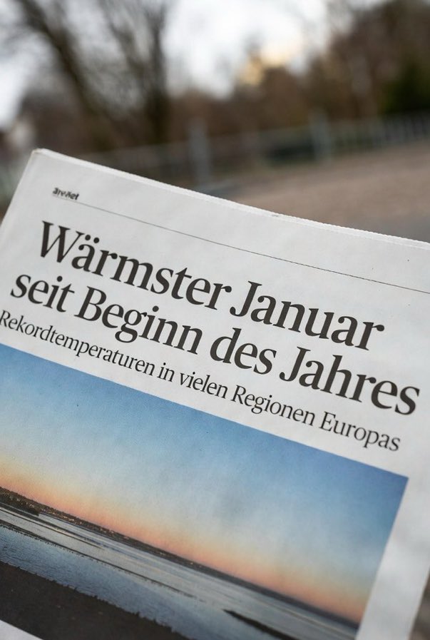 Das geht nun schon seit Jahren so. 
#Priebshow #Klimaklamauk