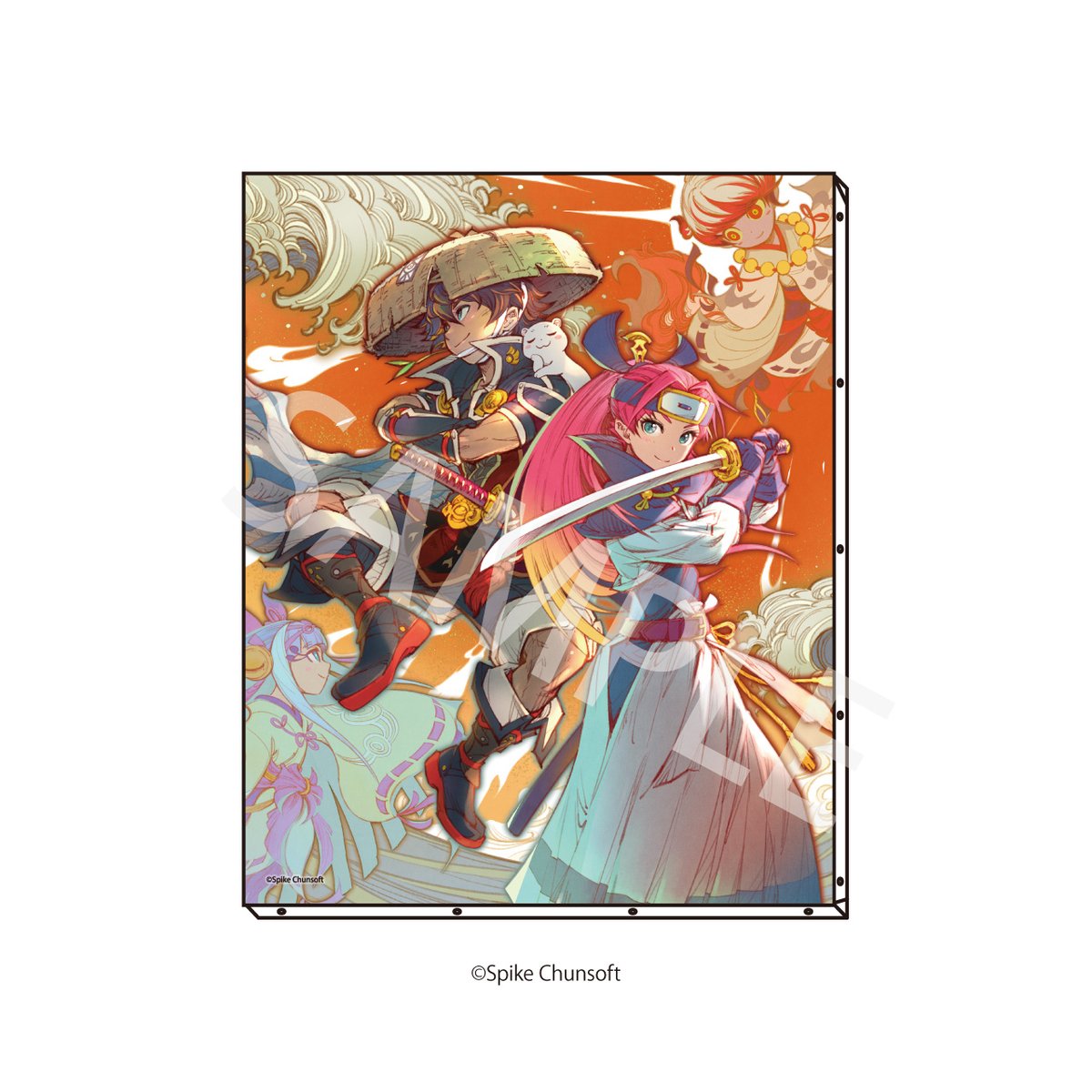 風来のシレン6 キャンパスアート 風来のシレン6』 2周年記念 POP UP SHOP 🍃商品紹介：「キャンバス