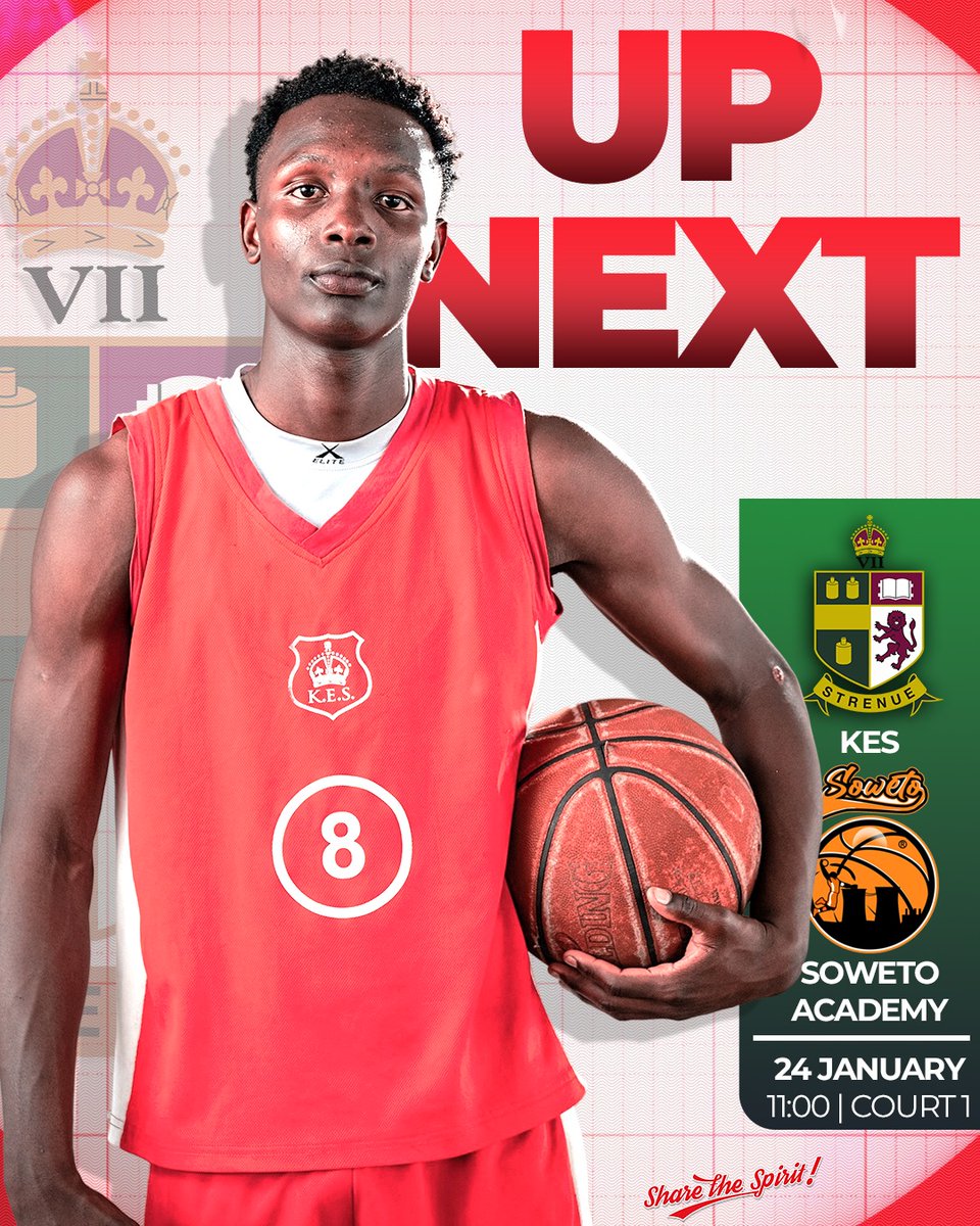 KingEdVIISchool's tweet photo. This Saturday, the @KingEdVIISchool Red Hoops (1st Team Basketball) take on Soweto Academy
⏰ 11:00
📍 Court 1
Come out and support the boys in Red!
#RedHoops https://t.co/0gNg4H4uHg