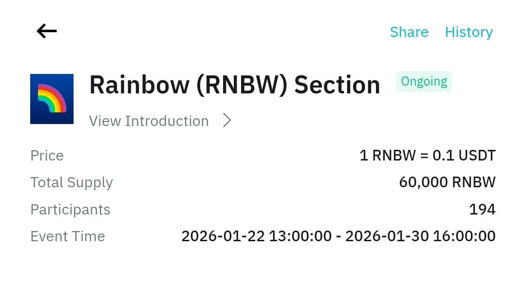 jeckrider69's tweet image. Happy Friday 🕌

Rainbow (RNBW) Listing on @BitMartExchange LaunchPrime Started

Are you Ready 👀

@rainbowdotme 🌈
