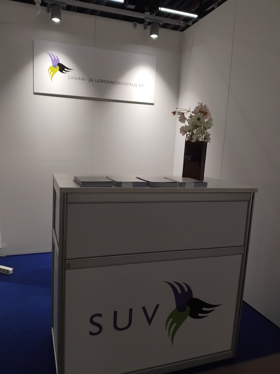 Kuva eiliseltä. 
Tänään Educamessut alkavat.
Paikkana Helsingin Messukeskus.

#sananvapaus #uskonnonvapaus