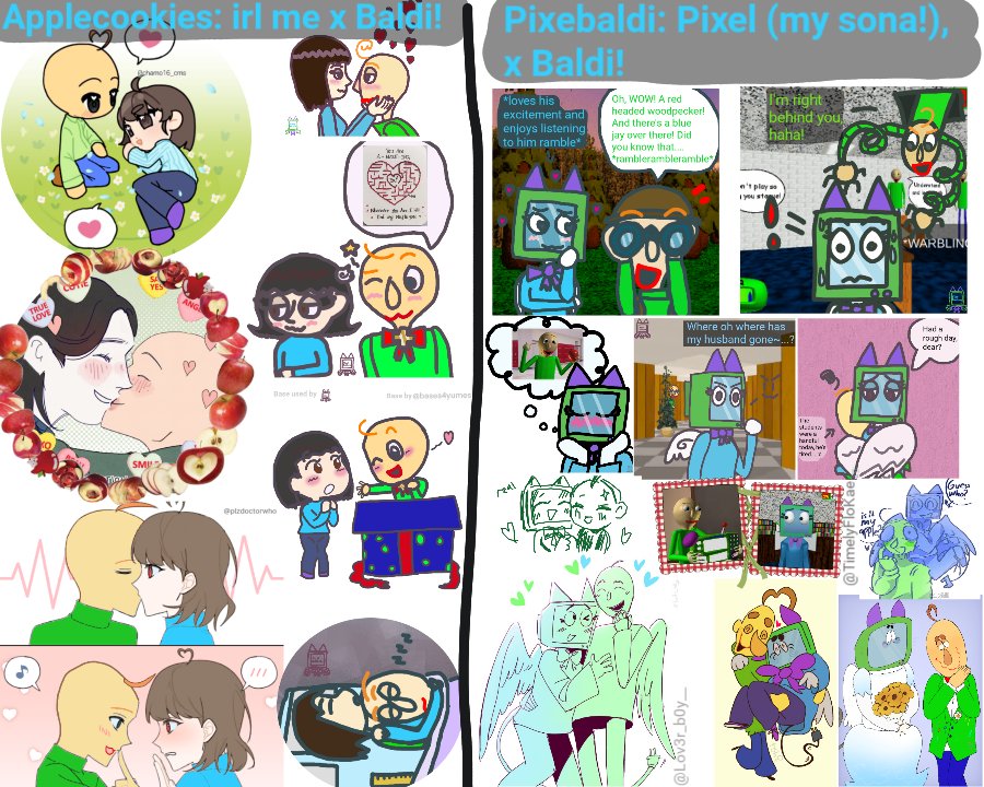 Baldi's wife!💍 /STILL LOVES CAINE! tweet media