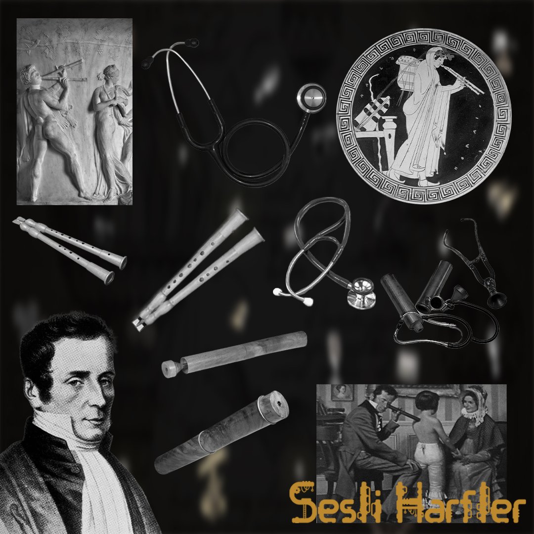 sesli__harfler's tweet photo. Bu hafta Sesli Harfler’de iki ilginç icat var:
Tıbbın sesini dinlemeyi öğreten STETOSKOP ve Antik Yunan’ın nefesi AULOS.
Bilgi, tarih ve müzik bir arada.
🎶 Sesli Harfler | Cuma 16:00 | Borusan Klasik https://t.co/LbQGdO4ngW