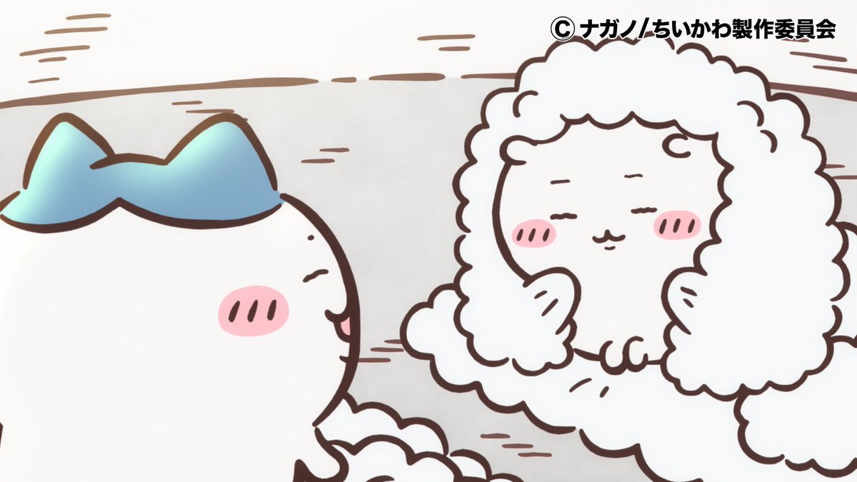 ⭐️明日放送⭐️

TVアニメちいかわ第313話

フジテレビ系列「めざましテレビ」内にて
1月30日(金)7時36分頃放送予定💕

(放送終了後に「めざましテレビ」のYouTube、FOD、TVerにて1週間限定見逃し配信あり／第1〜5話はしばらくの間無料で配信します)

お楽しみに♪

#アニメちいかわ
#ちいかわ