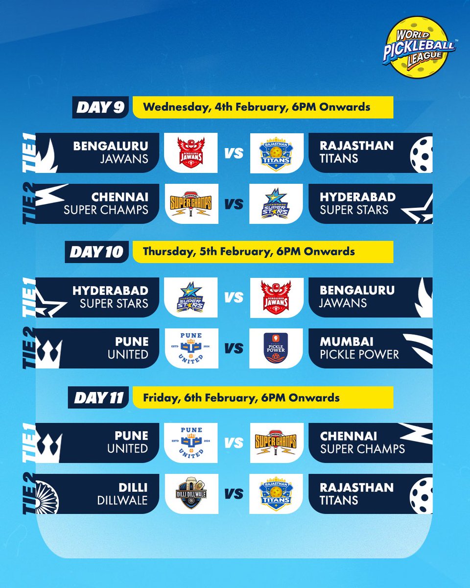 World Pickleball League tweet media