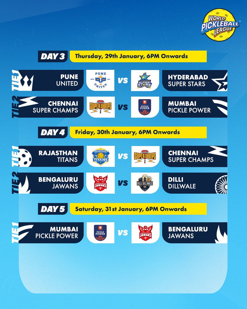 World Pickleball League tweet media