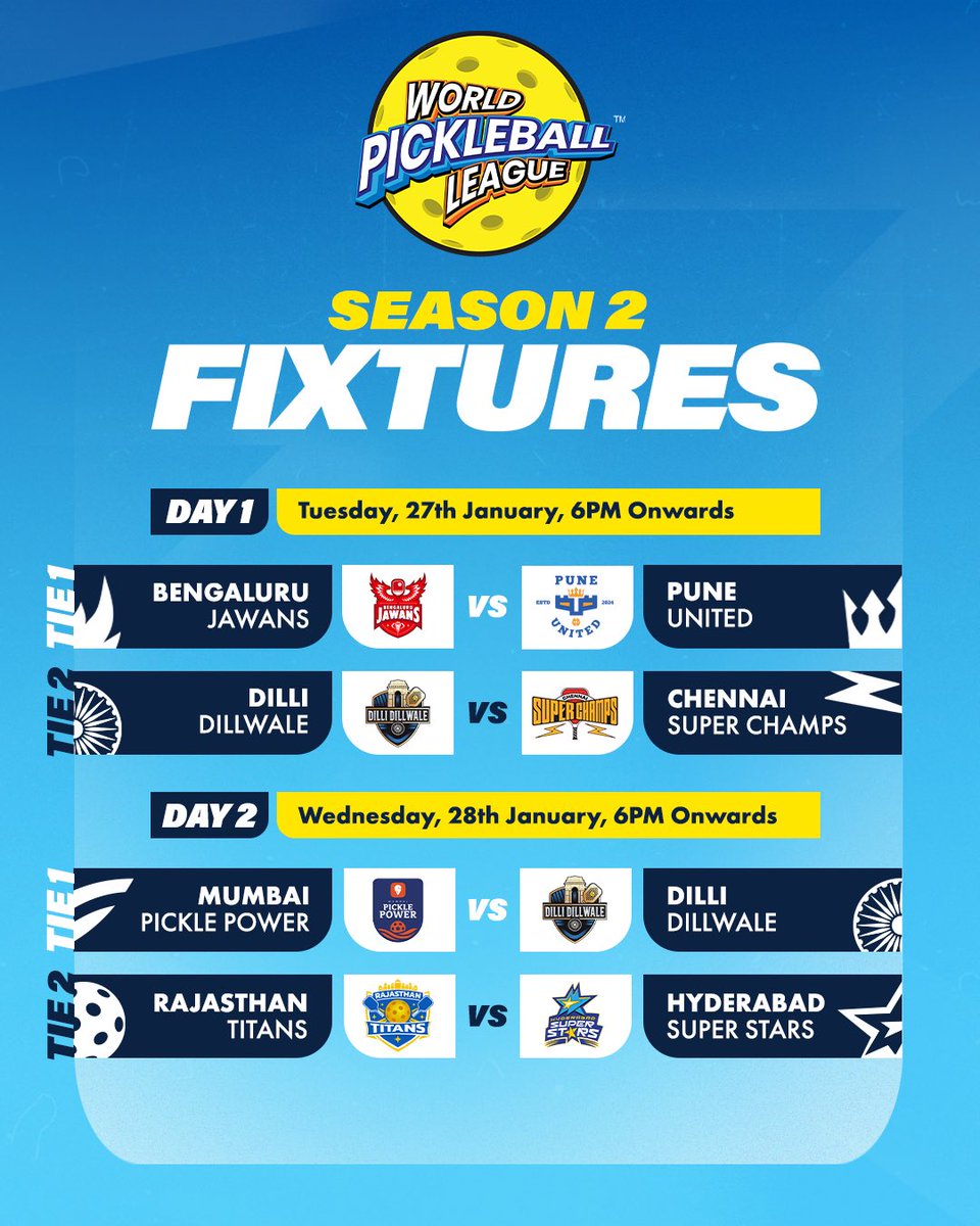 World Pickleball League tweet media