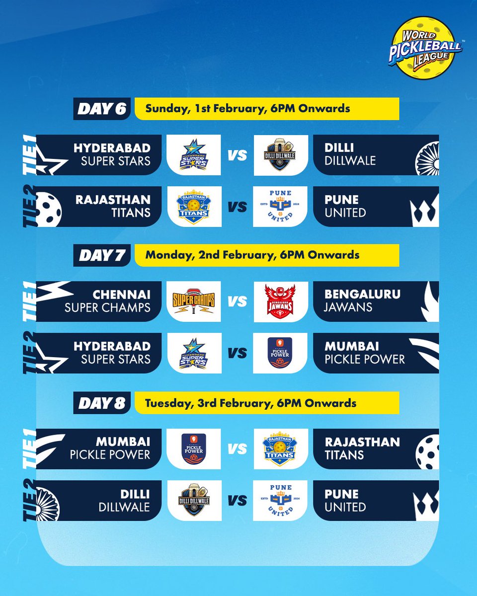 World Pickleball League tweet media