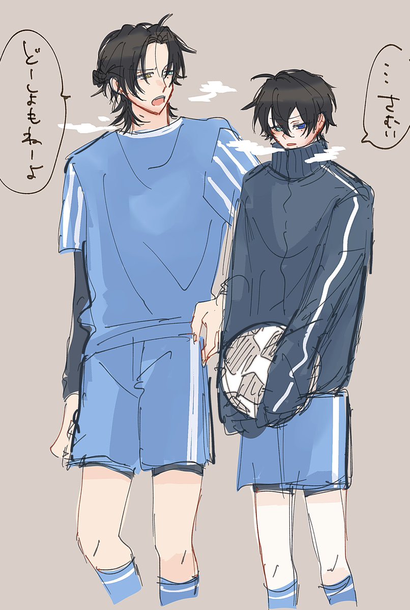 hic_yamada111's tweet photo. いまのうちにじろさぶ⚽️妄想 https://t.co/0mqaRA3wmD