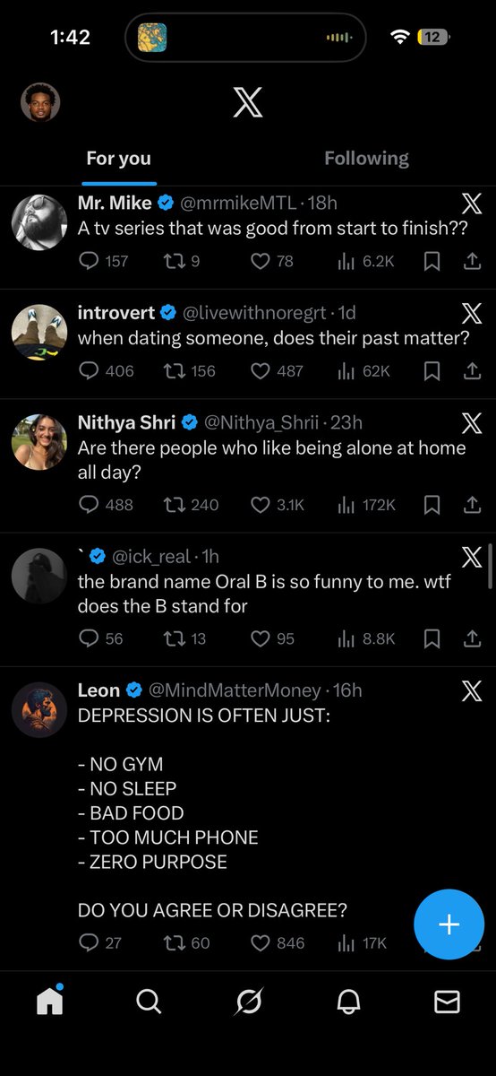 cjdatruth12's tweet photo. Absolute slop fyp for CJ. X is off the rails. Fix this @elonmusk @AOC https://t.co/24mzspmpFv
