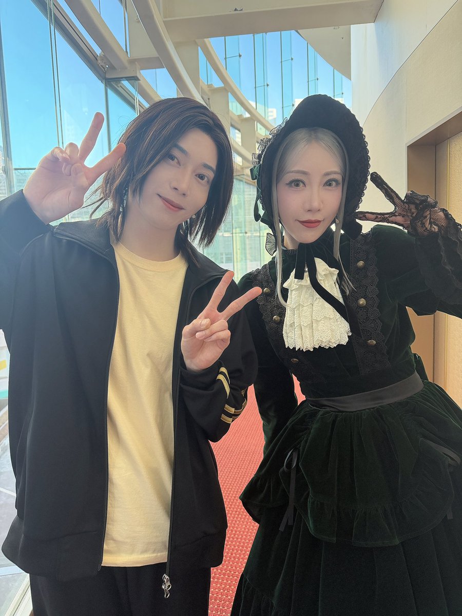 some_toshi's tweet image. 舞台「UNREAL -不条理雑貨店-」
７日目✨
ご来場誠にありがとうございました😊
美弥さんとのアフタートークも楽しんで頂けていたら嬉しいです☆

気を付けてお帰りください🐈‍⬛

#アンリアル 
#UNREAL