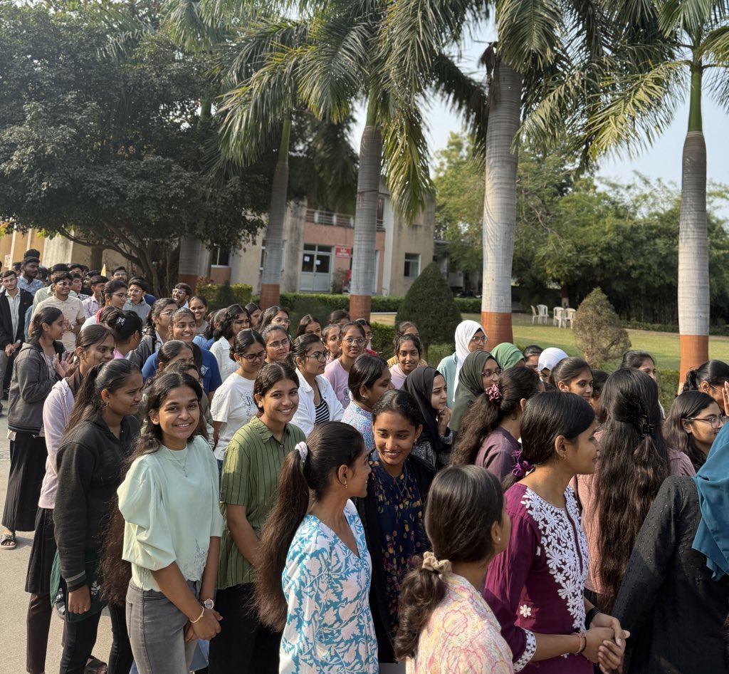 Arpanbb's tweet photo. On Swami Vivekananda’s 164th birth anniversary, “Run for Swadeshi” was organized at Homeopathy Medical College, Karjan, inspiring youth to embrace Swadeshi under the guidance of MP &amp; BJYM Gujarat President @drhemangjoshimp ji &amp; Dist. BJYM President Darshitbhai Brahmbhatt. https://t.co/oZP7KqP4U5