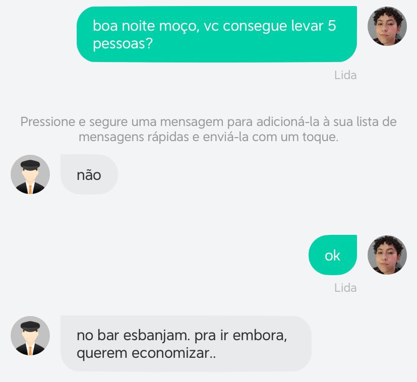 vez ou outra lembro desse print e fico rindo sozinha