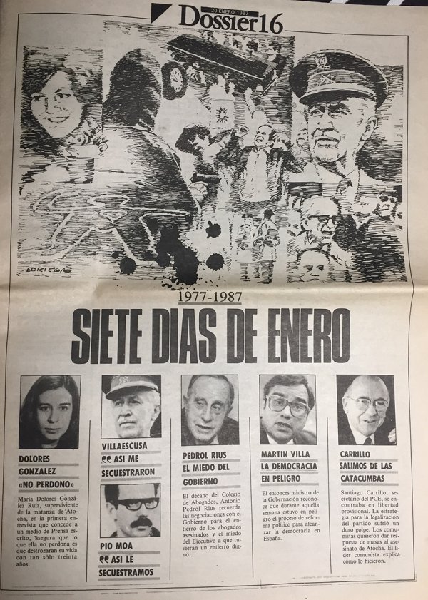 8. Cesarski, argentino, estaba vinculado al siniestro grupo paramilitar de extrema derecha de su país Triple A, Alianza Anticomunista Argentina. Había llegado a España en 1965. La organización fue responsable de la desaparición y muerte de entre 600 y 1.100 personas.