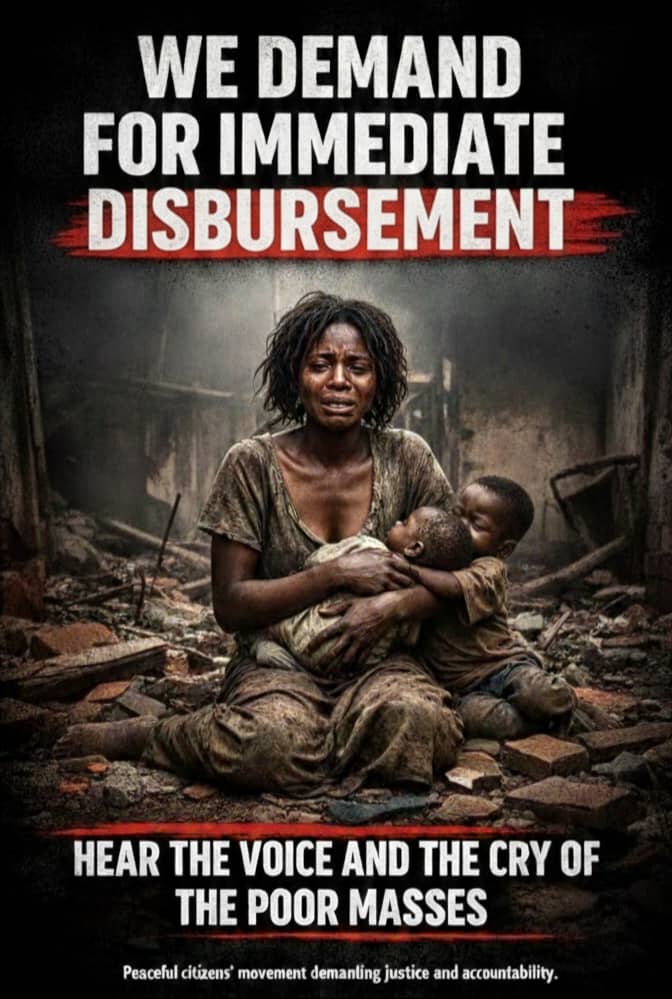 GrantFighters's tweet image. WE CALL ON ALL SUBSCRIBERS TO RISE, NOT IN VIOLENCE BUT IN UNITY,

LET US DEMAND WHAT BELONGS TO US, FIRMLY AND CONSISTENTLY, UNTIL JUSTICE IS DONE.

@UNICEF
@UNICEF_Nigeria
@amnesty
@AmnestyNigeria
@_AfricanUnion
@ecowas_cedeao
@IntlCrimCourt
@fijnigeria
@CivilRights
@hrw…