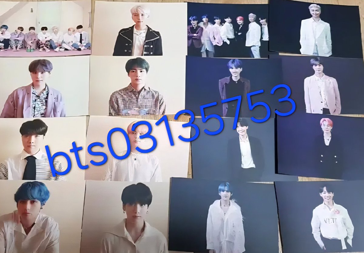 방탄소년단 공방포카 남준 석진 윤기 호석 지민 태형 정국 단체

 1. 페르소나 공방 1차+2차 
 2. 아이돌 공방세트 
BTS broadcast poca sell 

1+2 총3세트 550000 

open.kakao.com/o/sWIb5cM 

#bts #rm #jin #suga #jhope #jimin #taehyung #jungkook #BTS 방탄소년단  wts wtt wtb 아리랑