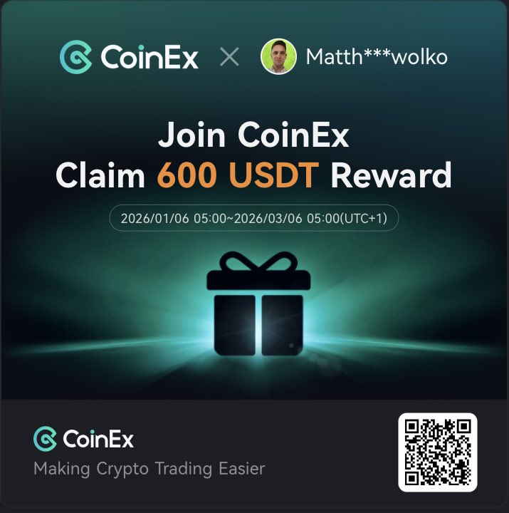 coinex.com/en/novice?refe… ✅ FREE REGISTER -> CLAIM BONUS -> TRADING MONEY 🥂😎

#gifts #freemoney #money #Trading