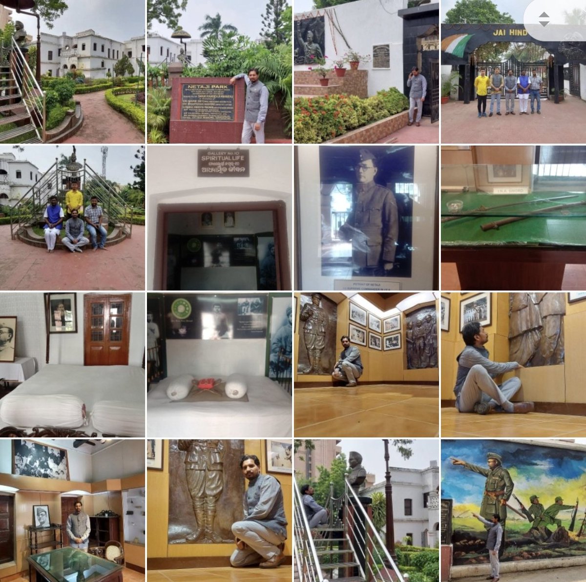 #नेताजी, जयंती पर कोटि कोटि नमन.🙏🙏🙏
जन्मस्थान और संग्रहालय (कटक):
जन्म: 23 जनवरी, 1897 को कटक, ओडिशा में हुआ था.
संग्रहालय: कटक में नेताजी का जन्मस्थान एक संग्रहालय में बदल दिया गया है, जिसमें उनके जीवन से जुड़ी 15 गैलरी हैं और यह उनके बारे में जानने का एक महत्वपूर्ण केंद्र है