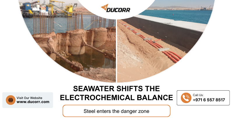 DucorrUAE's tweet photo. Stopping Corrosion at the Source
Corrosion starts when steel slips into vulnerability. Marineshield™ applies controlled DC, keeping structures in the immunity zone through continuous monitoring and adjustment.

https://t.co/wQPF1Juc6y

#CorrosionPrevention #SteelProtection https://t.co/NgVxopRwIT