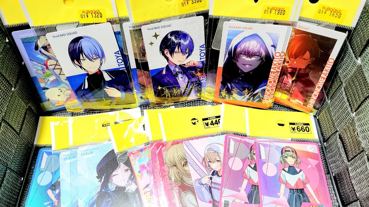 入荷情報】 ＃プロジェクトセカイ ＃プロセカ エピカ 箔押し などなど