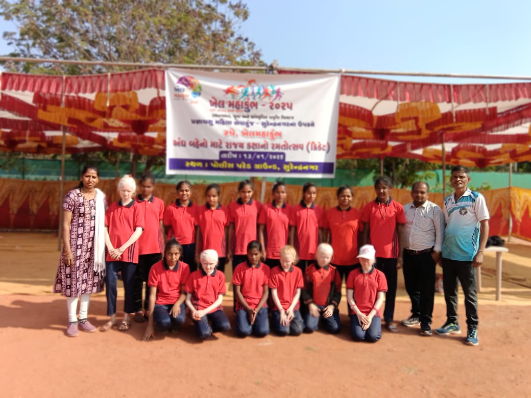 MKT2605's tweet photo. The tournament witnessed participation from four teams in the under-18 age category representing Dang, Surendranagar, Idar and Memnagar. Among them our Blind children Dang team emerged as the winner of the tournament.
The entire school family extends its heartfelt congratulations https://t.co/q43GJvTBKi