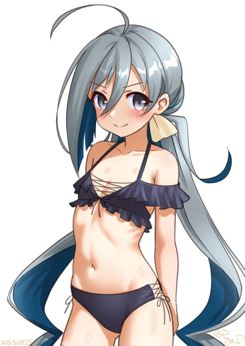 #くそ寒いので水着を貼る