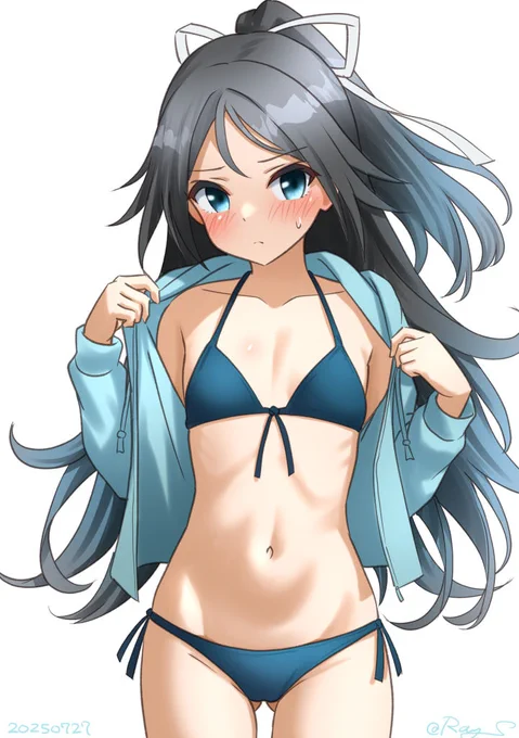 #くそ寒いので水着を貼る