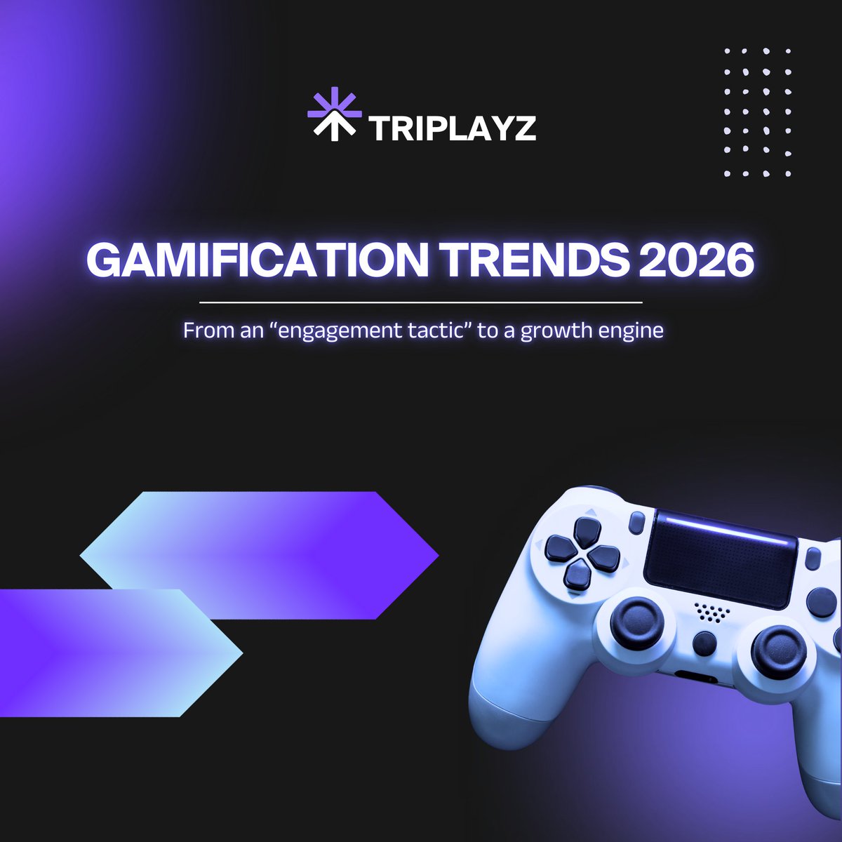 triplayz_tech's tweet photo. 🚀 Gamification Trends 2026: From an “engagement tactic” to a growth engine​

✨ Ready to take gamification beyond a “feature” and turn it into a competitive advantage with Triplayz.​

#Triplayz #GamificationTrends2026 #WhereVisionsTakeShape https://t.co/8NksRLdI1O