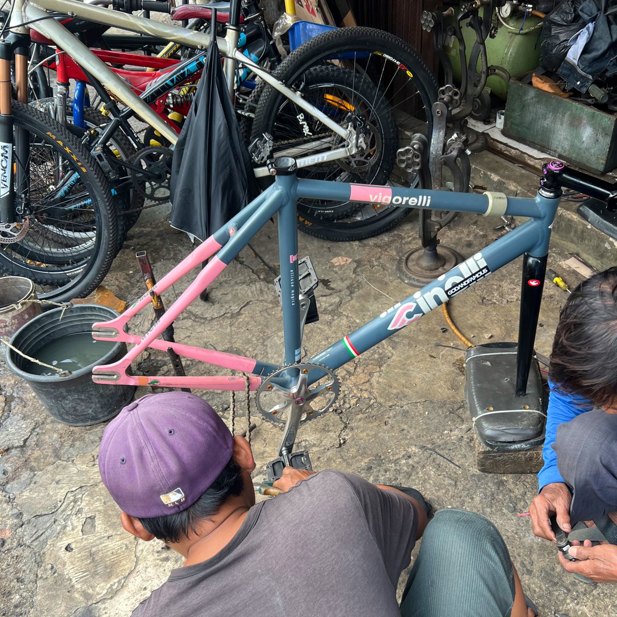 mau jual ragu tp mau nambah gravel budgetnya gak mashook, yodeh bongkar dulu🤦🏻🤦🏻‍♀️🤦🏻‍♂️