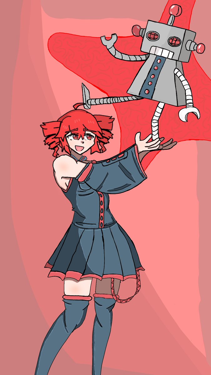 MikuMindControl's tweet image. Song of the eared robot #kasaneteto #重音テ #utau #artwork