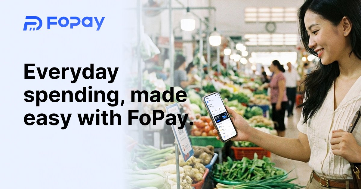 From street food in Vietnam 🇻🇳 to coffee shops in Brazil 🇧🇷 ☕

FoPay now supports Stablecoin Scan-to-pay function in both markets.

Your digital assets, ready for real-world spending — just scan, confirm and complete payment. 💳✨

👉 Download FoPay: fopayglobal.com/app-download
👉