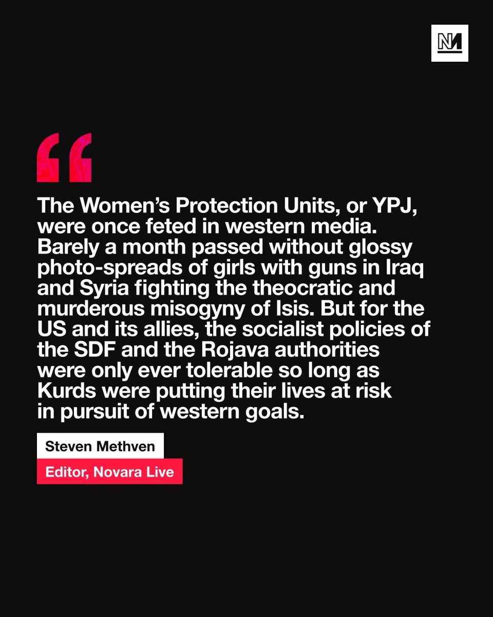 Thread By @novaramedia - Rojava is a socialist...