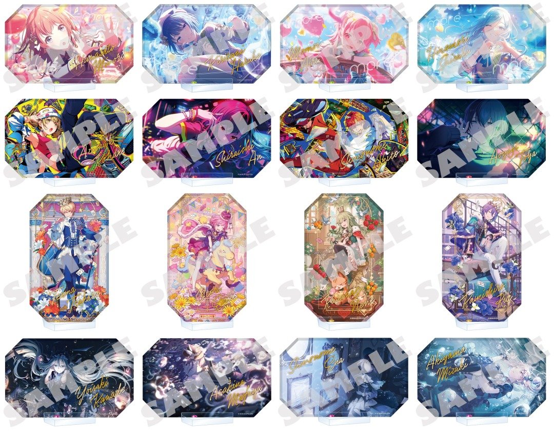 プロセカ 新グッズアニメイトで予約開始 ✓プロジェクトセカイ