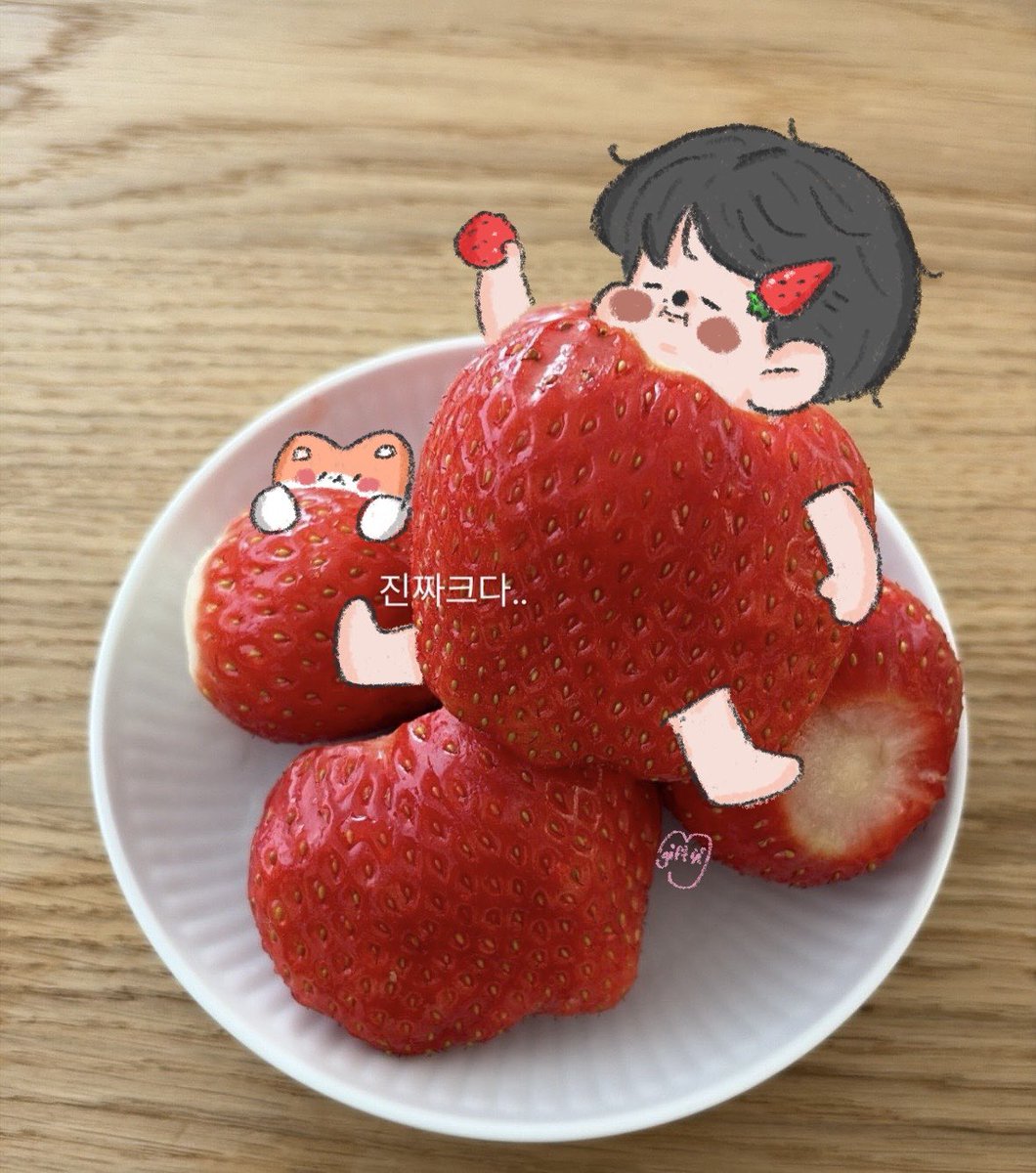 giftbyun's tweet image. ตอบี้ลูกใหญ่มาก! ยัมมี่ยัมมี่🍓🐶

#백현 #BAEKHYUN
