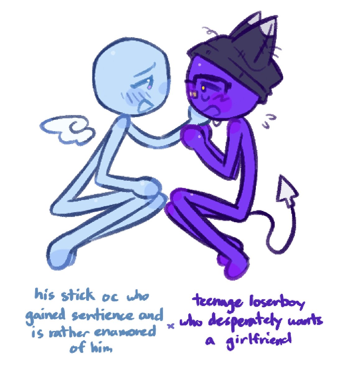 str4y_paint's tweet photo. hey guys... i put my oc who i selfship with into the ava/m universe.... is that like.... socially acceptable here......
#avaoc #avmoc https://t.co/leFikHjgrR
