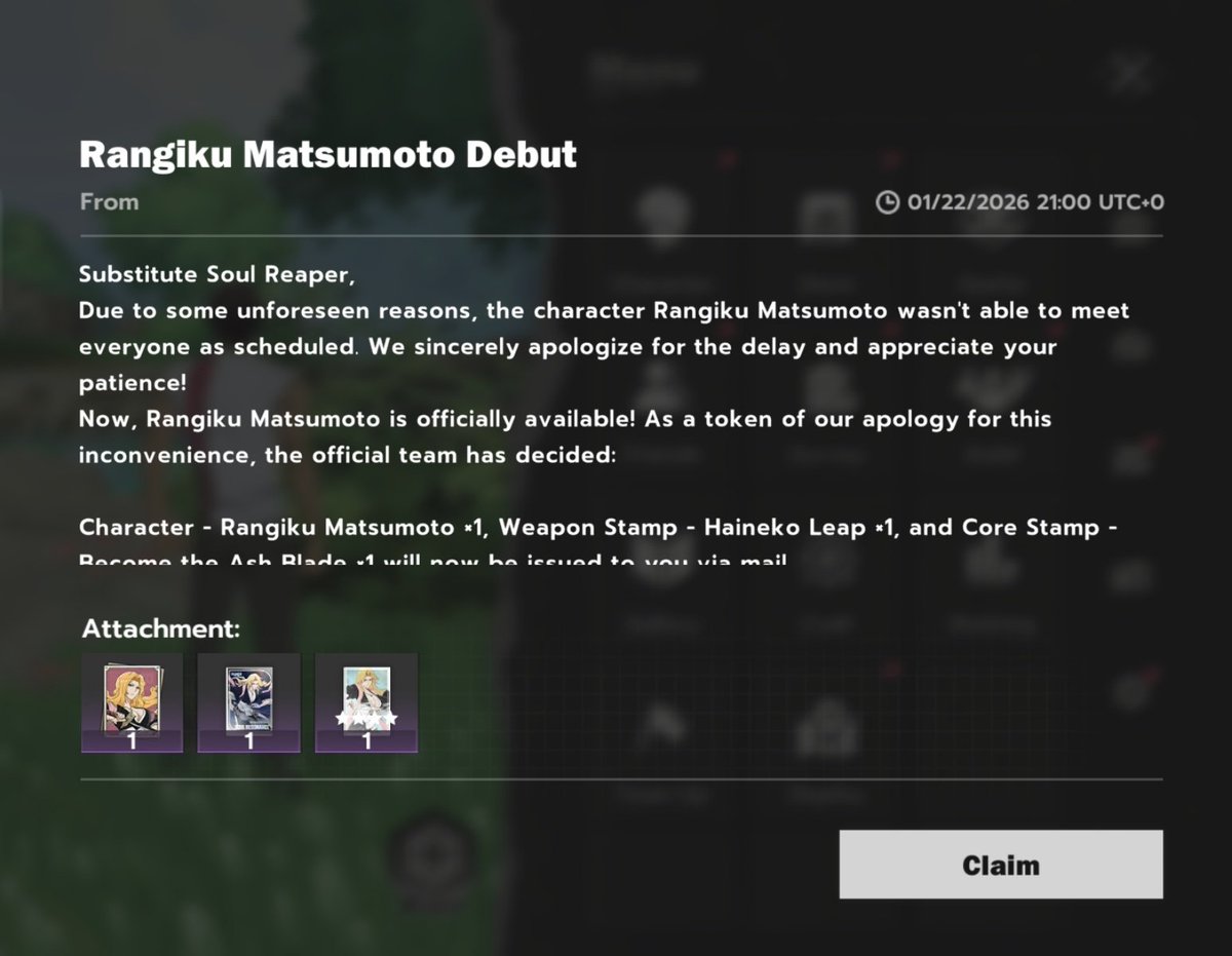 Bleach: Soul Resonance FR 🇫🇷 tweet media