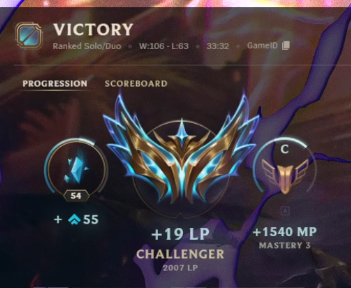 Phantasm_EUW's tweet photo. 2000LP Season 16..

wow this milestone hits really hard when I had to grind a total of 2 weeks for this kappachungusdeluxemaximus https://t.co/5prL3zriXN
