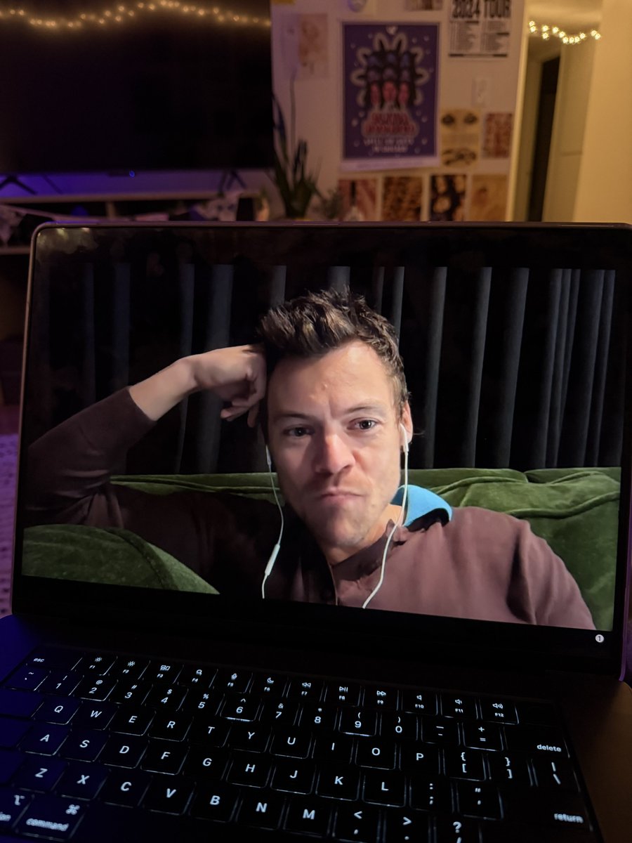 watching harry styles interviews, life is good again