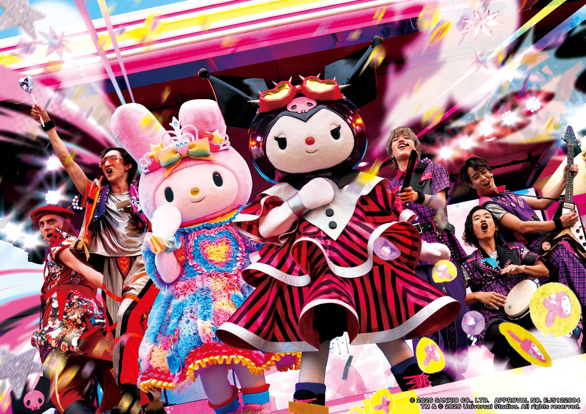 💜本日終了💜
【クロミ・ライブ ～世界クロミ化ツアー
クリスタル・クリア～】

たくさんのご来場
ありがとうございました🎀

歌って踊って、大はしゃぎ！
クロミの超ロックなステージは
楽しめましたか？🎤

クロミ・ライブは2026年も開催予定✨
お楽しみに❣