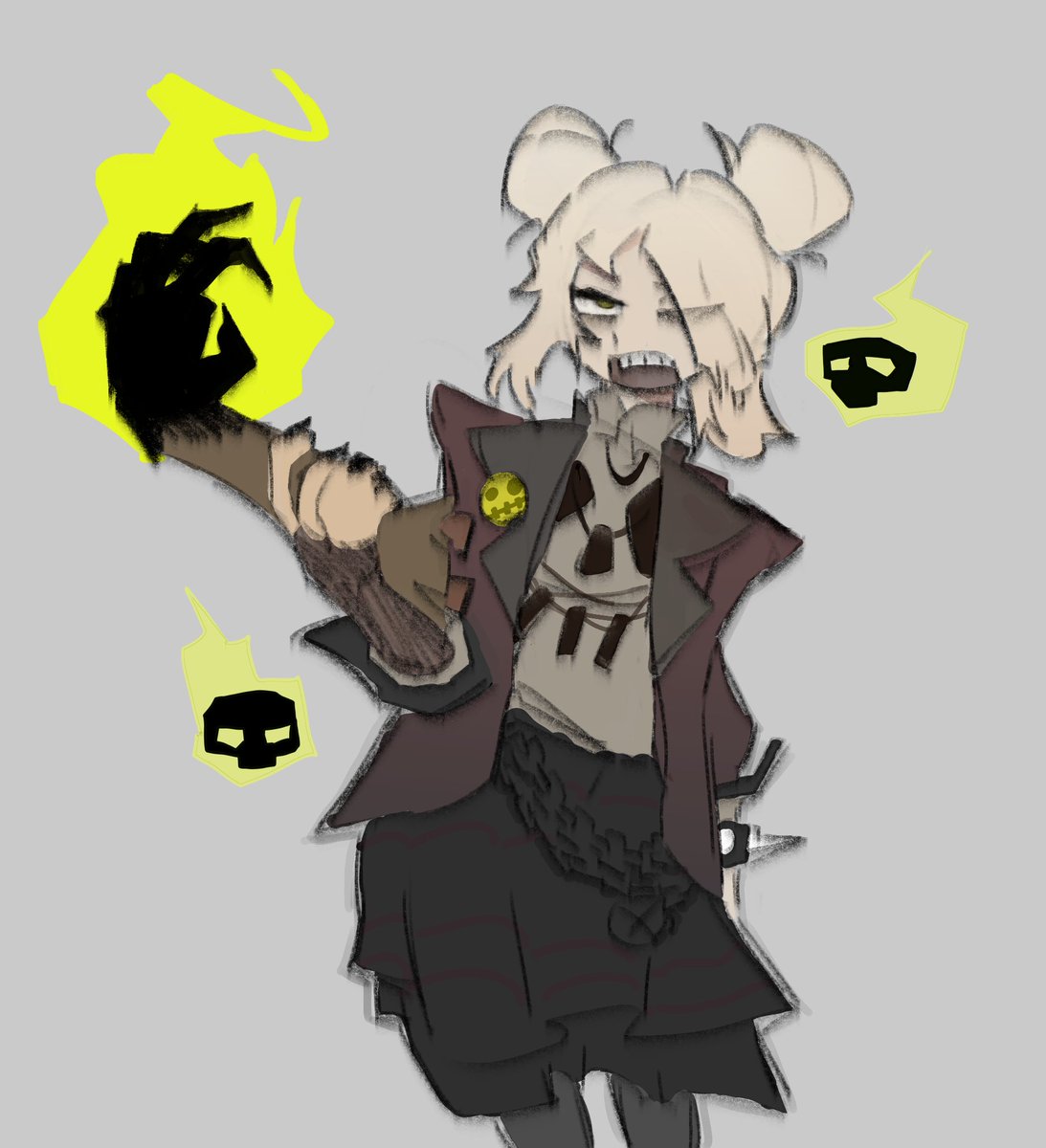 MileMachine_'s tweet image. i love the necromancer girl #deadlock #deadlockfanart