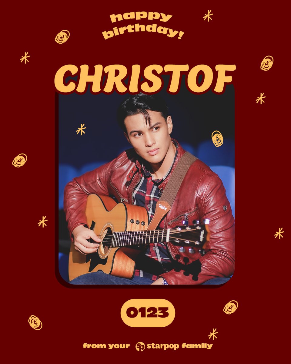 StarPopPH's tweet photo. Cheers to another year of wins, music, and growth. 

Happy Birthday, CHRISTOF! 🎉 Your journey as a singer is just getting started, and your StarPop Family is always here to support you! 🌟🎤

#CHRISTOF #StarPopPH https://t.co/rXKcJUE4RV