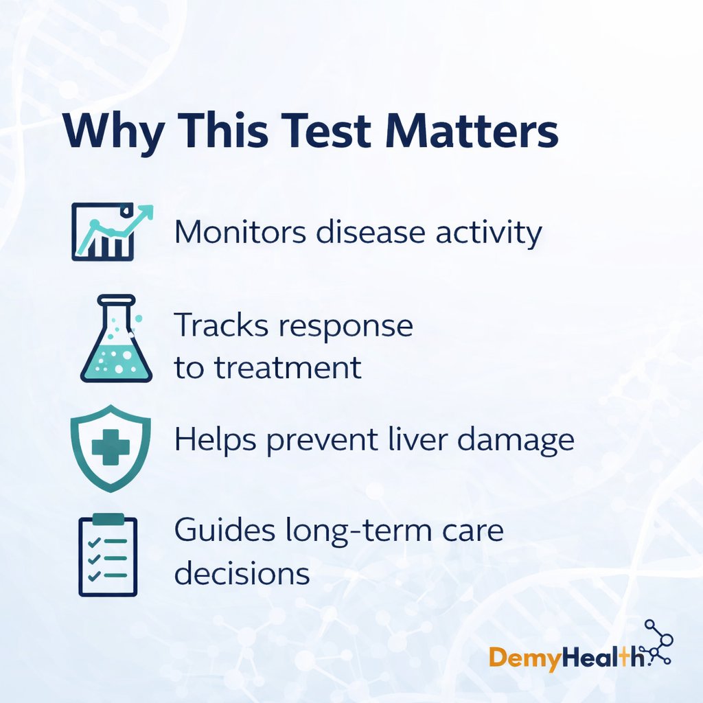 DEMYHEALTH's tweet image. HBV viral load testing measures how active Hepatitis B is in your body and helps guide treatment decisions.

Get tested at DemyHealth.

Abuja-08092776069, Amuwo-08092776065, Lekki-07065838743, Anambra-08145240114, Aba-08164289092

#HBVViralLoad  #ViralLoadTesting #DemyHealth